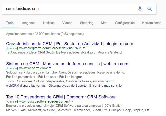 ventajas de google adwords caracteristicas